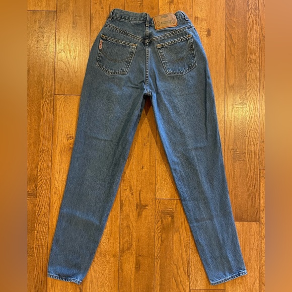 Vintage GITANO 100% Cotton Denim Jeans High Waisted 26”x 30-1/2” long - Picture 2 of 14